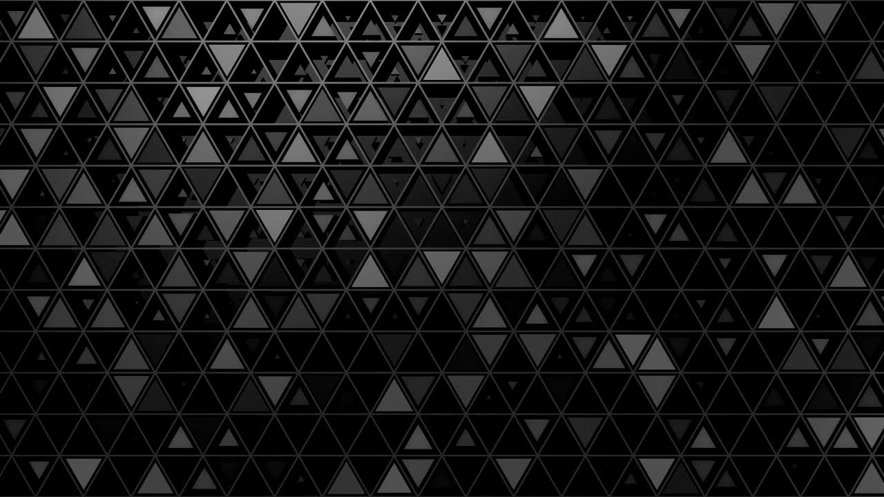 el fondo de los triángulos