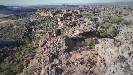 tomar fotos del campo con una cámara digital