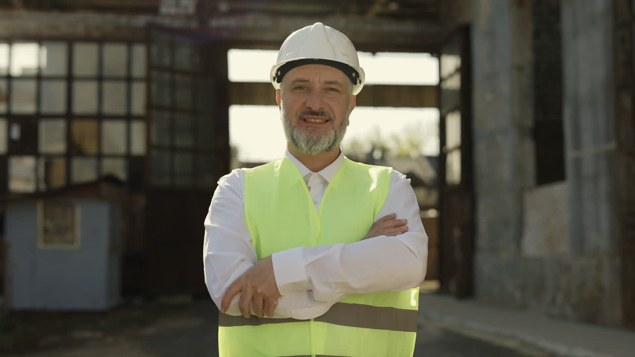 Construction Engineer Portrait