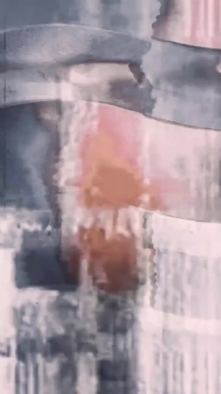Colorful Abstract Glitch Art with Shifting Digital Distortion