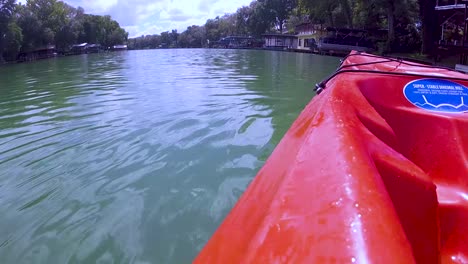 kayak en lake placid. siguiente texas