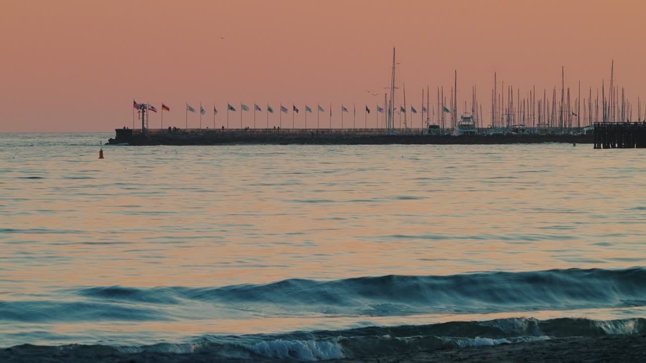 Stearns Wharf and Santa Barbara’s Iconic Coastal Lifestyle. American dream succes journey.