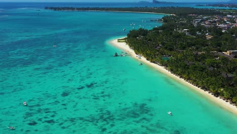 tropical beach in mauritius