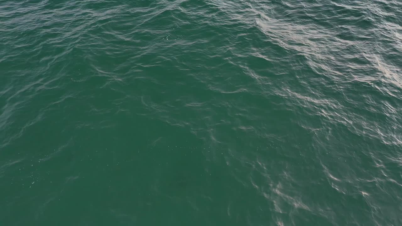 st. petersburg, florida imágenes de drones del océano tranquilo