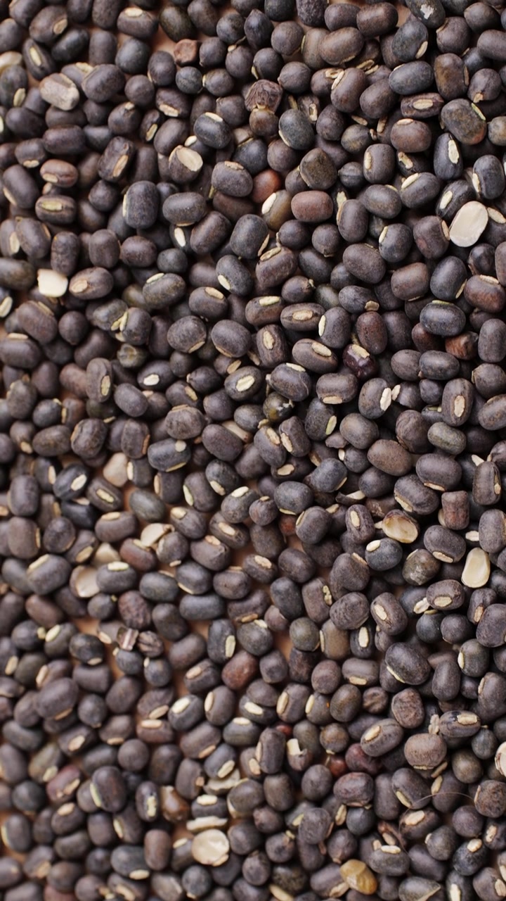 Close Up of Raw Black Gram Urad Dal Lentils