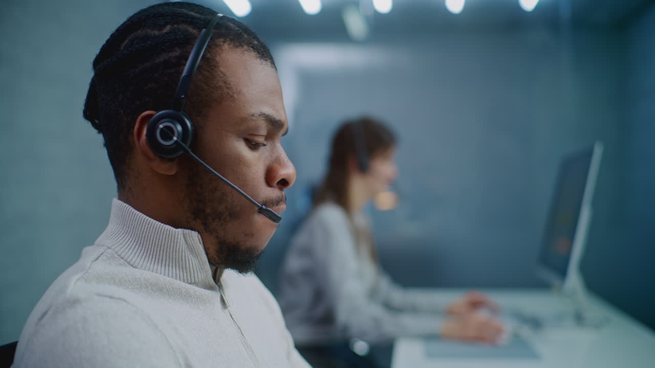 Customer Service Representatives at Work