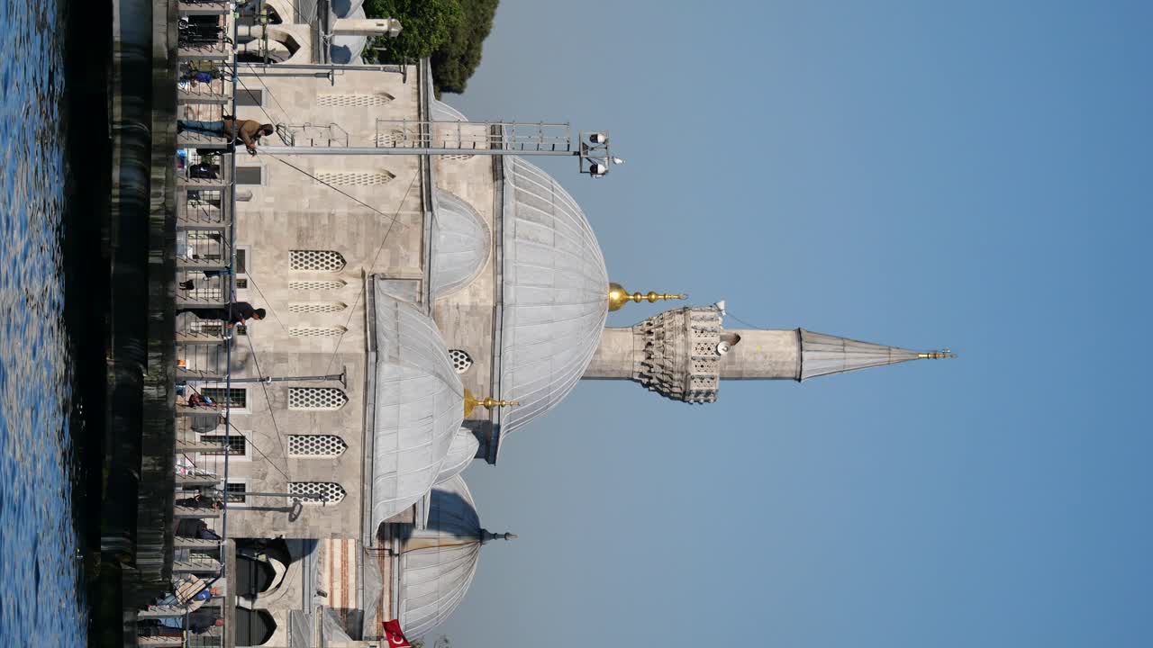 Mosque with a Dome and Minaret