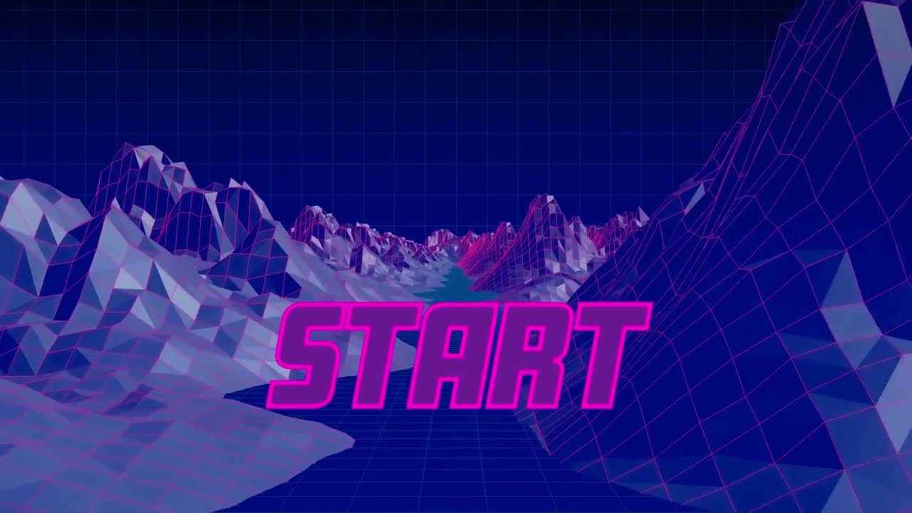 해군 배경의 메타버스 풍경의 시작 애니메이션