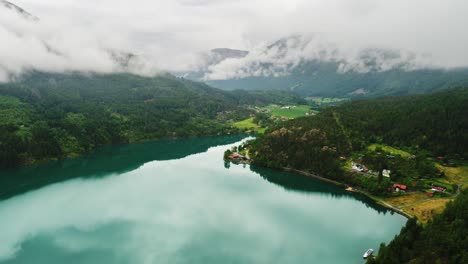 lovatnet-lake-Beautiful-Nature-Norway.