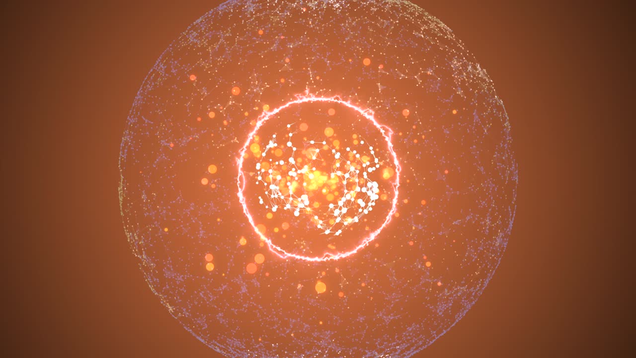 그것은 강력하고 영적인 플렉서스 요소와 내부의 끝없는 에너지 원의 애니메이션 플라즈마 공 효과입니다.