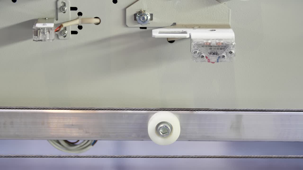 엘리베이터 메커니즘 클로즈업