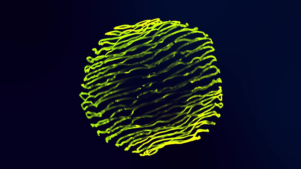 Digital audio equalizer, 4K Simple equalizer looping, 4K Digital wave equalizer Blue background, Strobe Light, Ball and lively movements consisting of horizontal lines