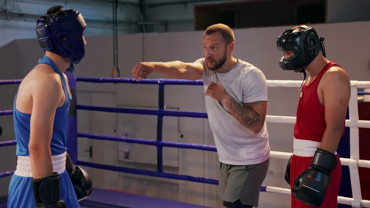 Boxing Training Session