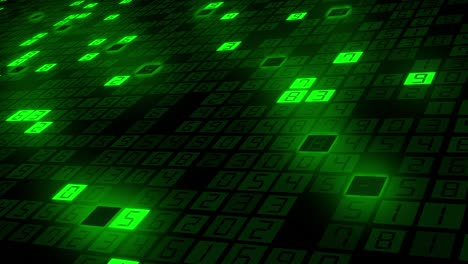 sfondo astratto con codice binario