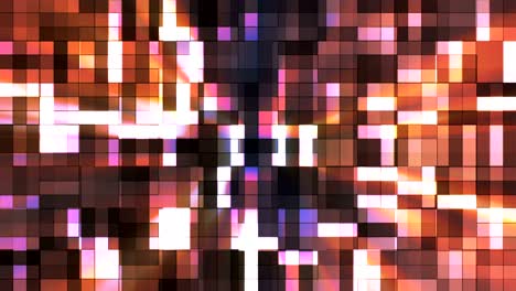 transmissão de blocos de alta tecnologia quadrados cintilantes, multicolor, abstrato