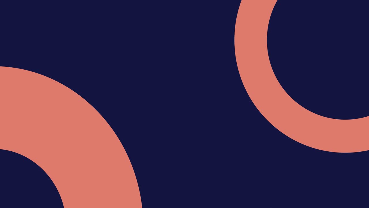 Abstract Geometric Background with Circles and Shapes