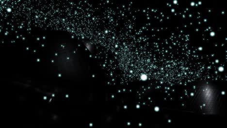 abstract galaxy in black background