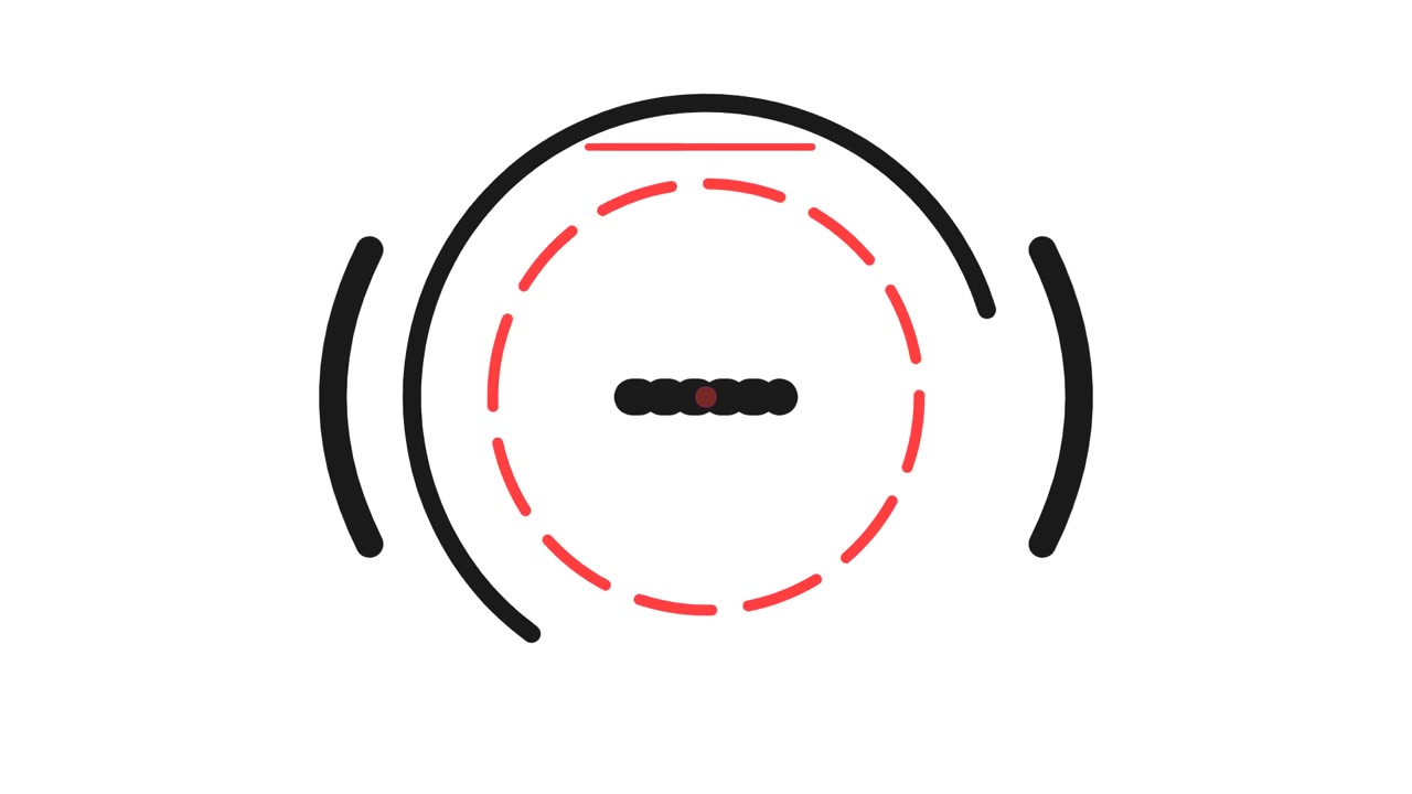 Abstract Loading Animation with Circular Progress Indicator