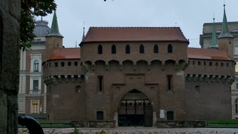 the krakow barbican gate