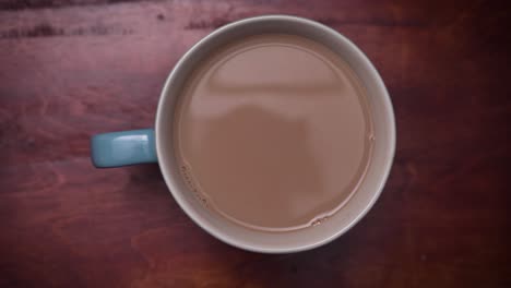 Cup-of-Tea-Placed-on-Table-Flat-Lay