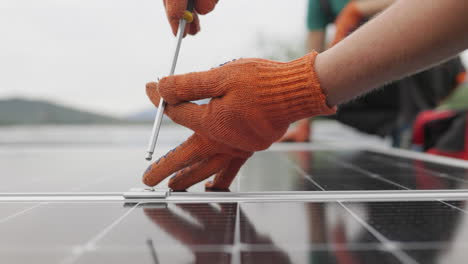 installing solar panels