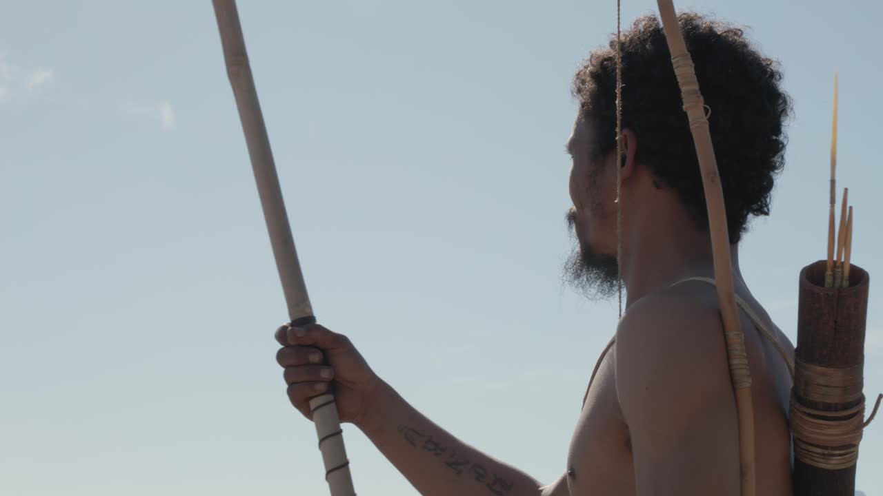 el primer pueblo costero indígena del sur de áfrica, el strandloper