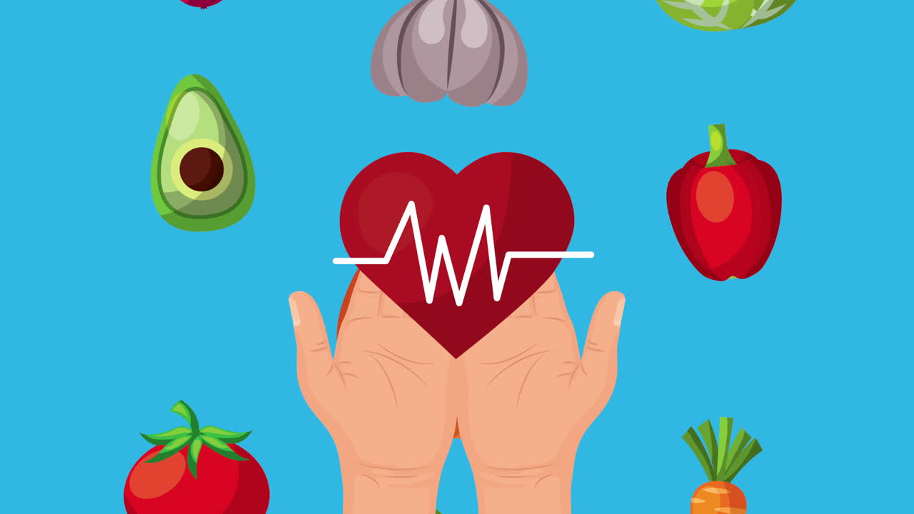 estilo de vida cardiovascular con comida vegana