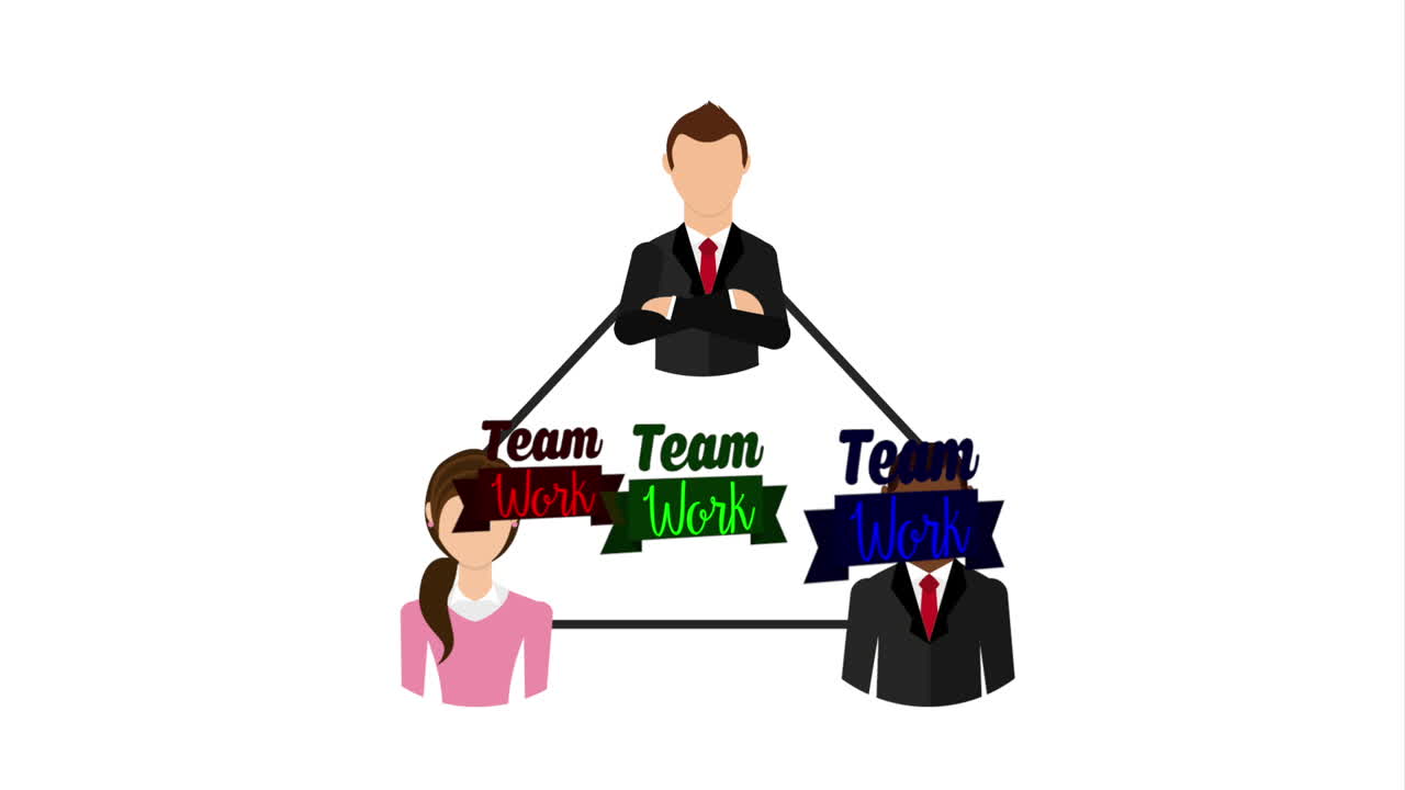 팀워크 일러스트
