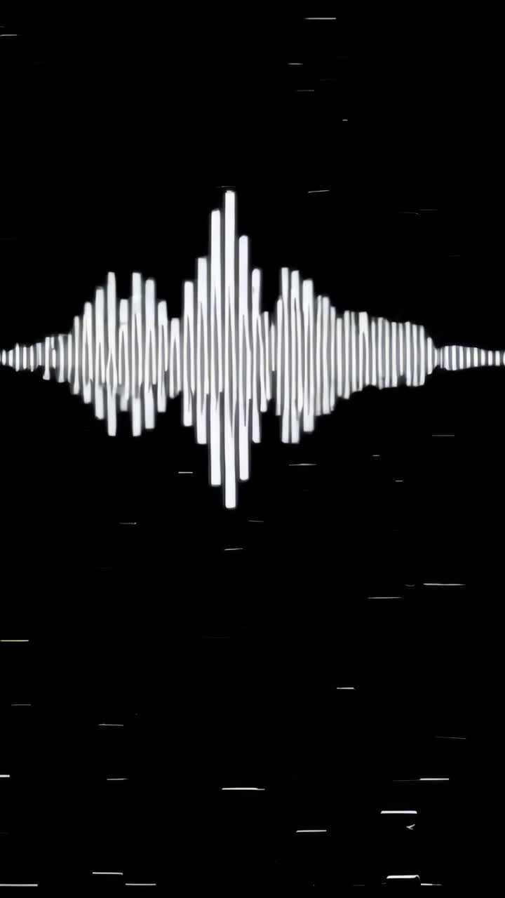 visualización de la forma de onda de audio