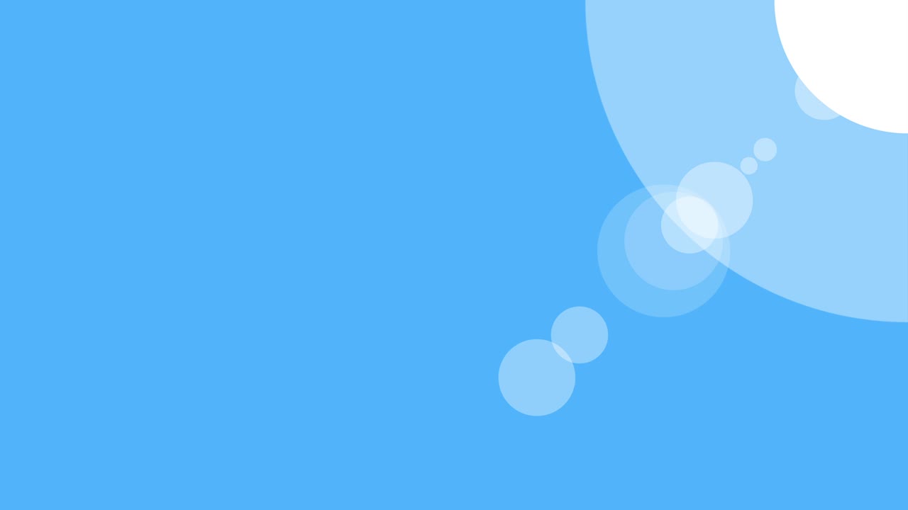 푸른 배경의 빛 아이콘 애니메이션. 아이콘 디자인. 비디오 애니메이션. 밝은 태양 고립 된 만화 애니메이션.