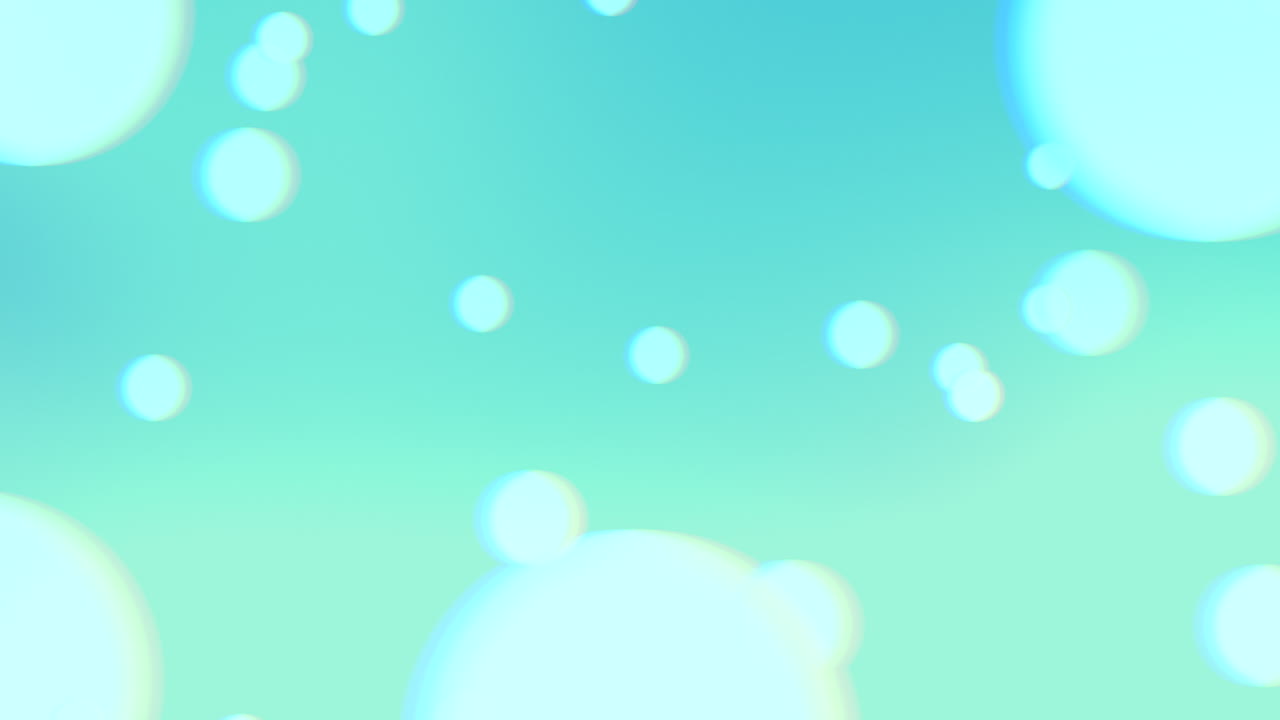 반짝이는 배경에 큰 보케와 글리터를 날립니다.