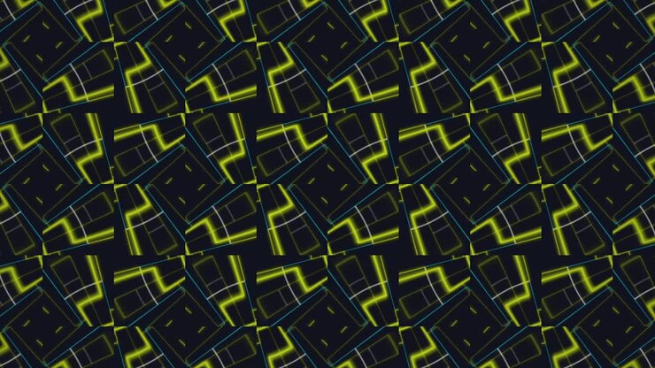 Hi Tech Digital Geometric Disco Loop