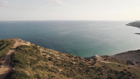 Atlantikküste-Und-Praia-Da-Luz-Strand,-Algarve