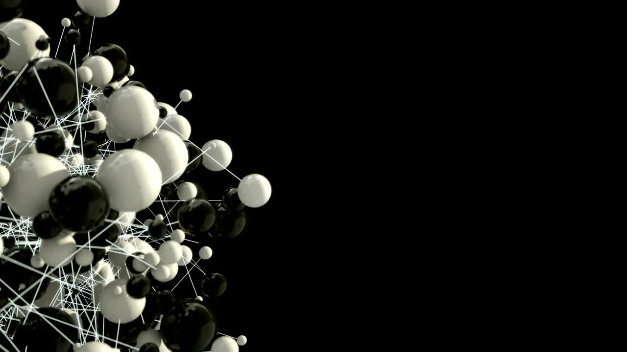 estructura molecular con espacio de copia.