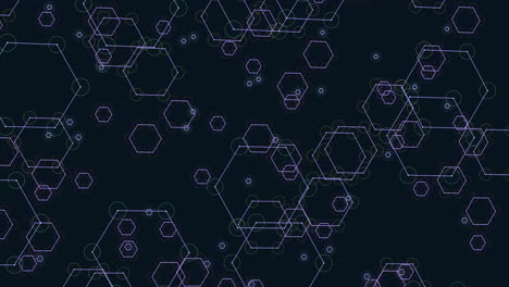 patrón de cuadrícula hexagonal triángulos interconectados en negro
