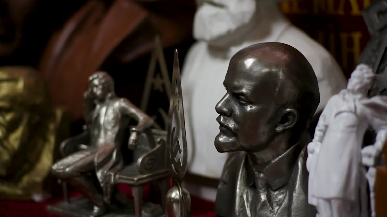 Soviet Memorabilia in Almaty, Kazakhstan