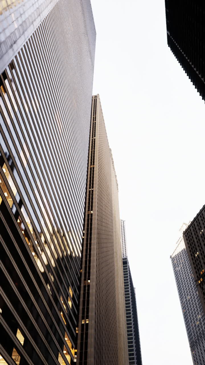 rascacielos altos en una ciudad