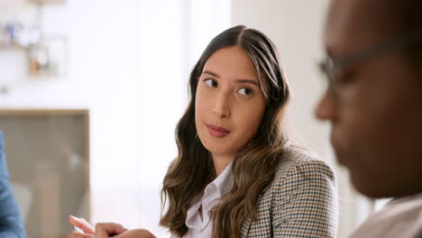 reunión, planificación y colaboración
