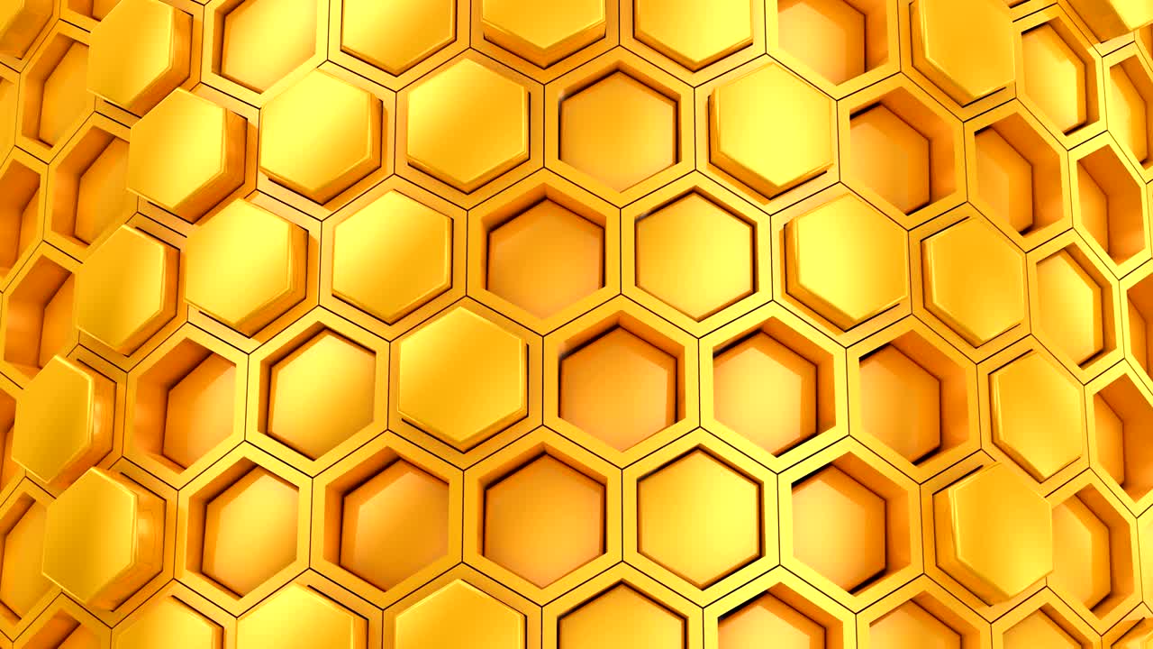 fondo de los hexágonos