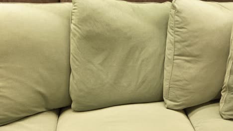 light green sofa pillows