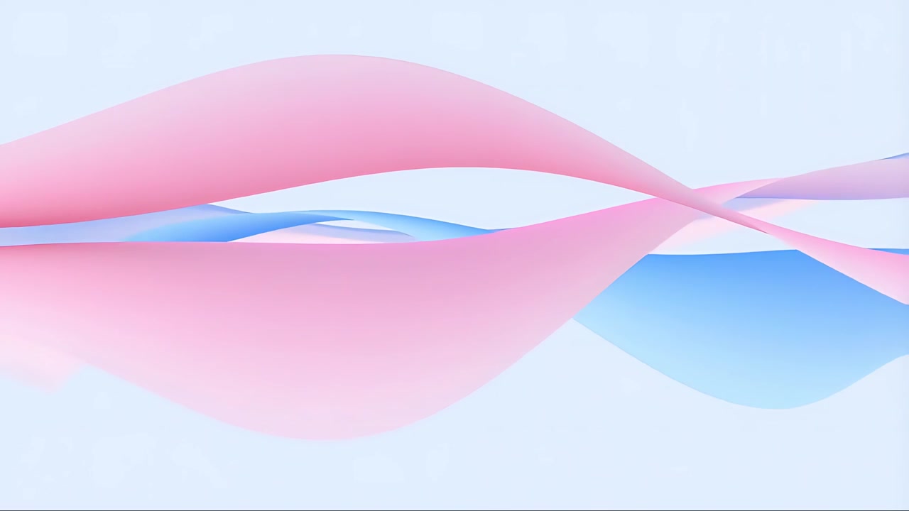 Minimal Abstract Wave Motion Background 4K