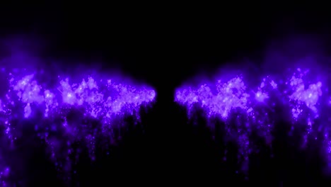 chispas de fuego partículas de color animación gráficos de movimiento