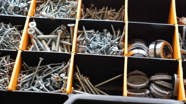 Organized Hardware Storage Box