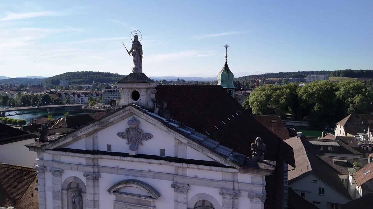 St. Ursus Cathedral neoclassical period architecture style Solothurn Switzerland