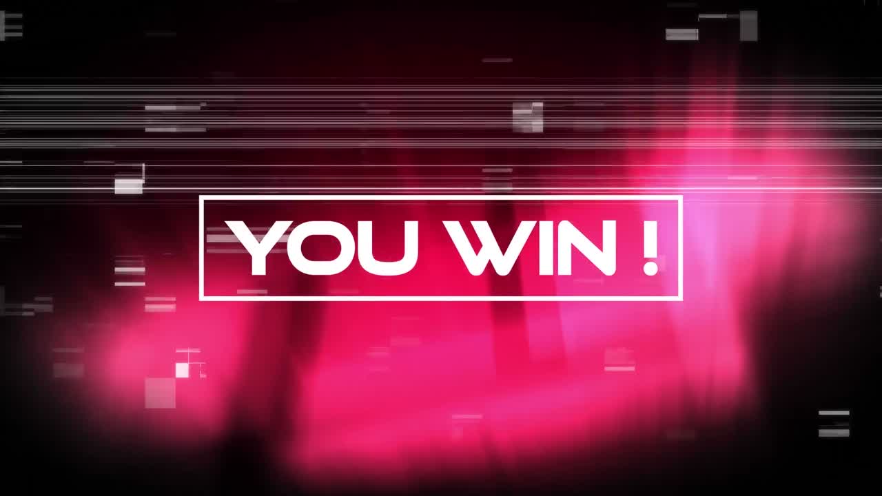 당신이 간섭에 대해 텍스트를 이기는 애니메이션