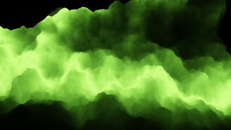 green glowing wave pattern, versatile design element for websites and graphic projects