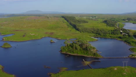 pine island, derryclare lough, connemara, county galway, july 2021