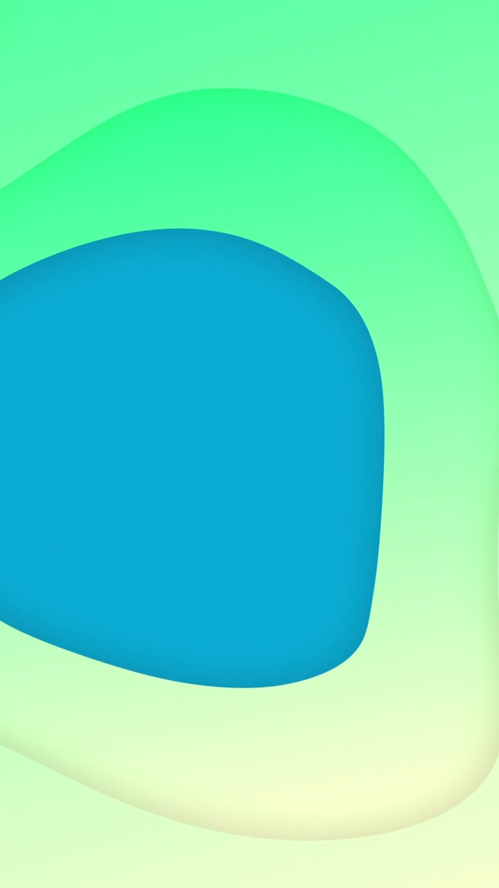 Animation of blue hole and green pattern waving background