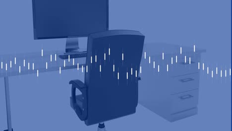 Animation-of-statistics-and-financial-data-processing-over-desk-in-office