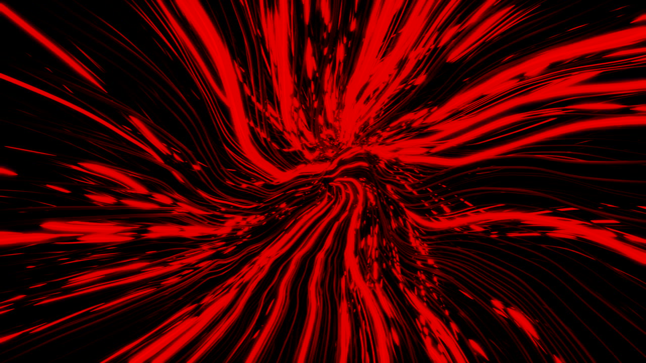 Abstrakt Rød Spiral